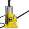 ESCO 30 Ton Pro Series Air Hydraulic Bottle Jack – Heavy Duty Lifting for Automotive and Industrial Use